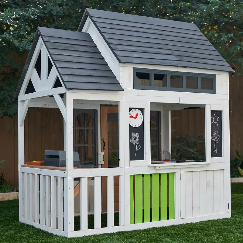 KidKraft Lantana Lane Outdoor Wooden Playhouse