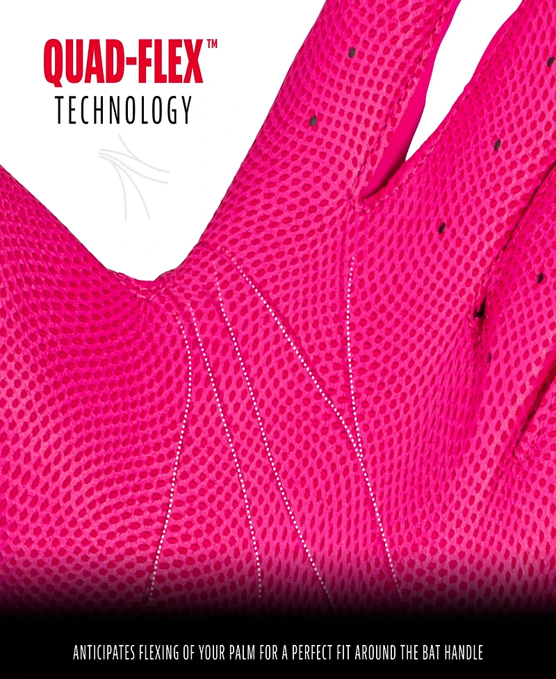 Franklin Sports Youth CFX Pro MLB Baseball Batting Gloves