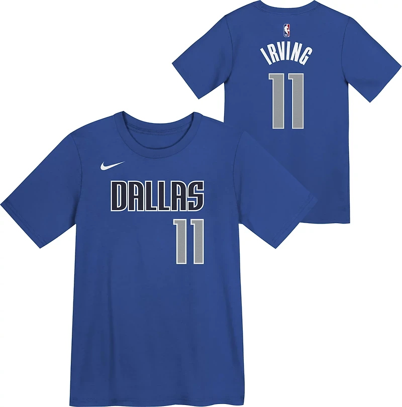 Nike Boys' Dallas Mavericks Kyrie Irving N&N Icon T-shirt