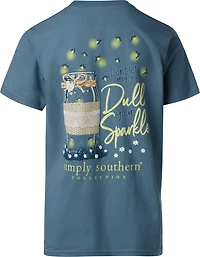 Simply Southern Girls' Sparkle Jar Graphic T-shirt