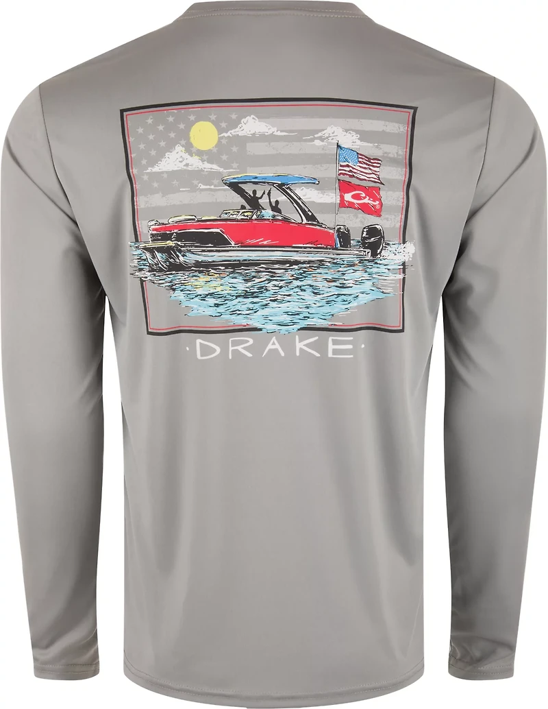 Drake Men's Icon Americana Long Sleeve Graphic T-shirt