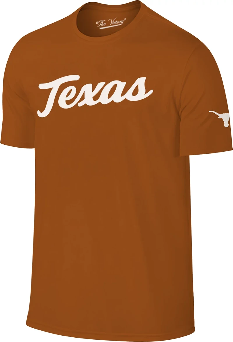 WILDCAT RETRO Men's Texas Script Bevo Sleeve T-shirt