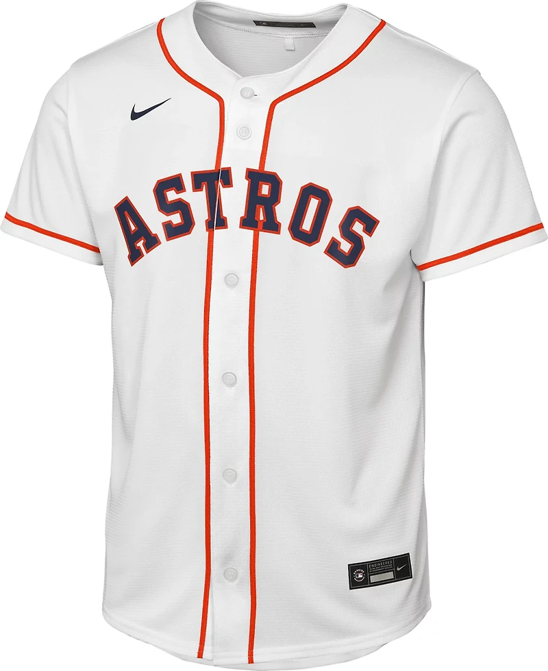 Nike Youth Houston Astros Yordan Alvarez Home Replica 2.0 Jersey