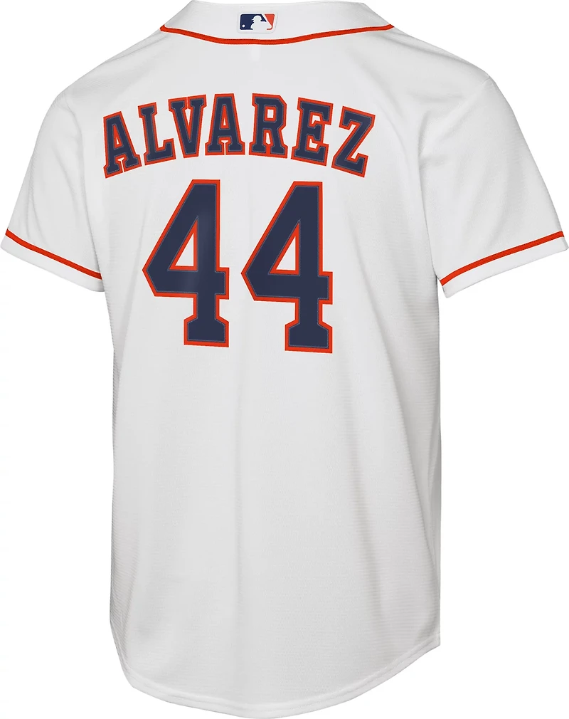 Nike Youth Houston Astros Yordan Alvarez Home Replica 2.0 Jersey