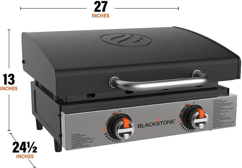 Blackstone Original 22 in Tabletop Griddle with Hood