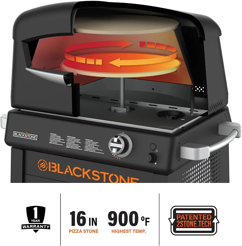 Blackstone Pizza Oven with Mobile Cart