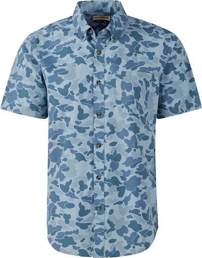 Magellan Outdoors Men's Summerville Print Short Sleeve Shirt