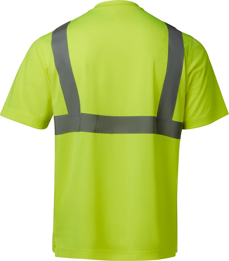 Brazos Men's Hi-Vis Short Sleeve Crew T-shirt
