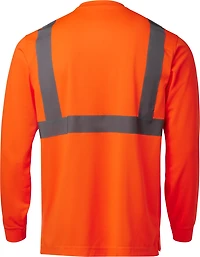 Brazos Men's Hi-Vis Long Sleeve Crew T-shirt