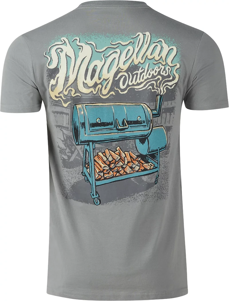Magellan Outdoors Men's BBQ Smoker Backyard T-shirt