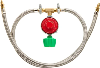 Outdoor Gourmet Dual Connection SS Braided Hose