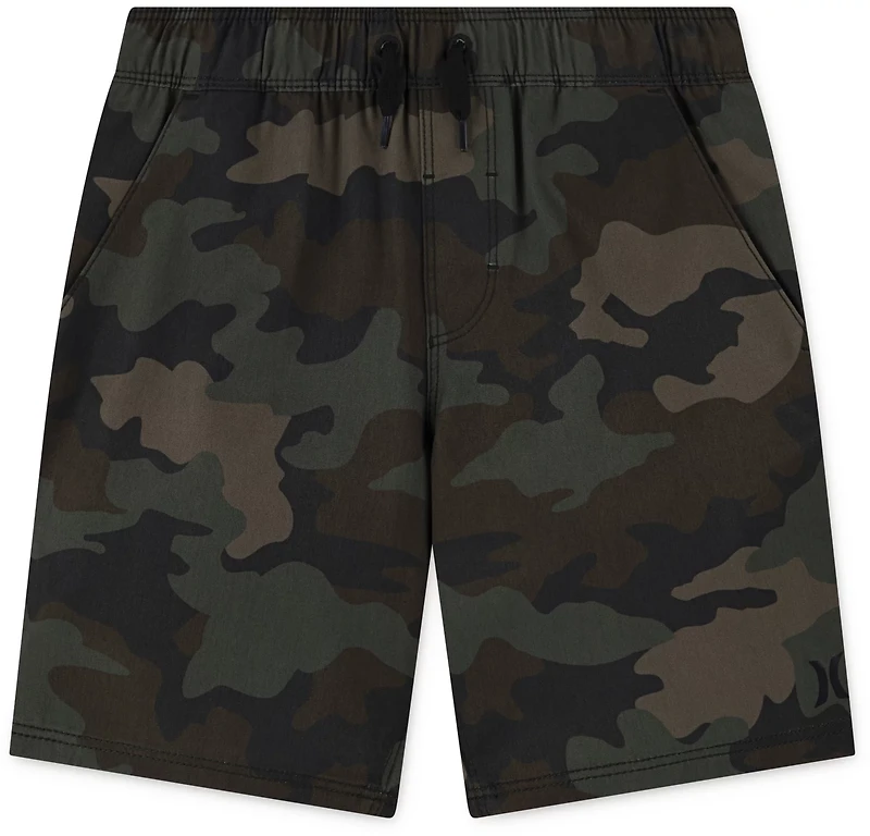 Hurley Boys' Stretch Hybrid Pull-On Shorts 8.25