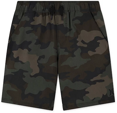 Hurley Boys' Stretch Hybrid Pull-On Shorts 8.25