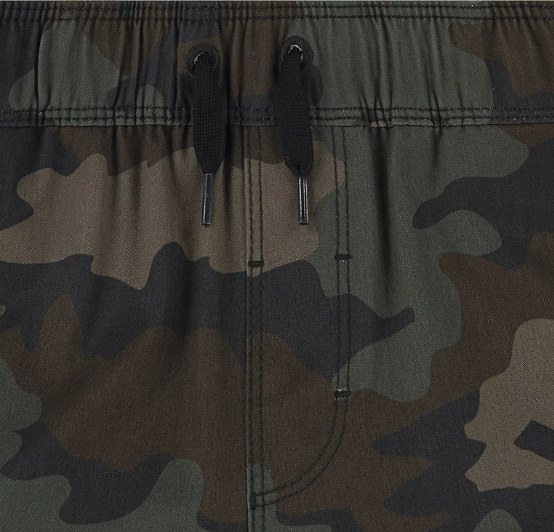 Hurley Boys' Stretch Hybrid Pull-On Shorts 8.25