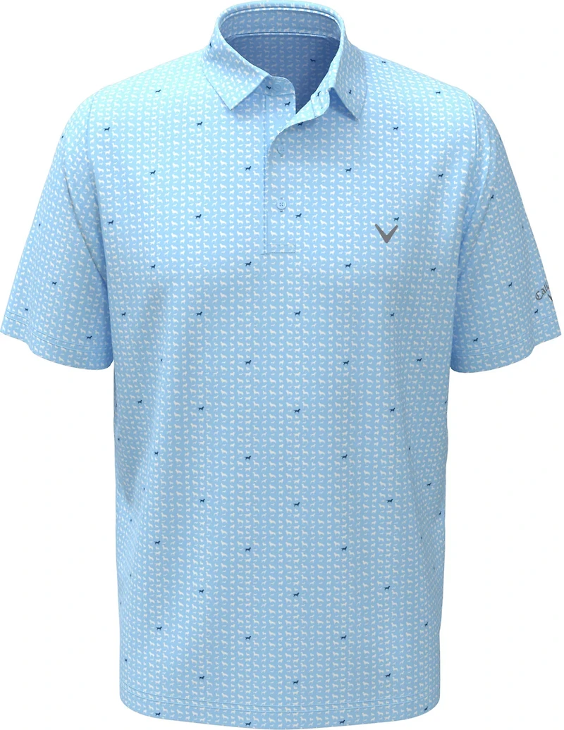 Callaway Boys' Doggy Printed Polo Shirt