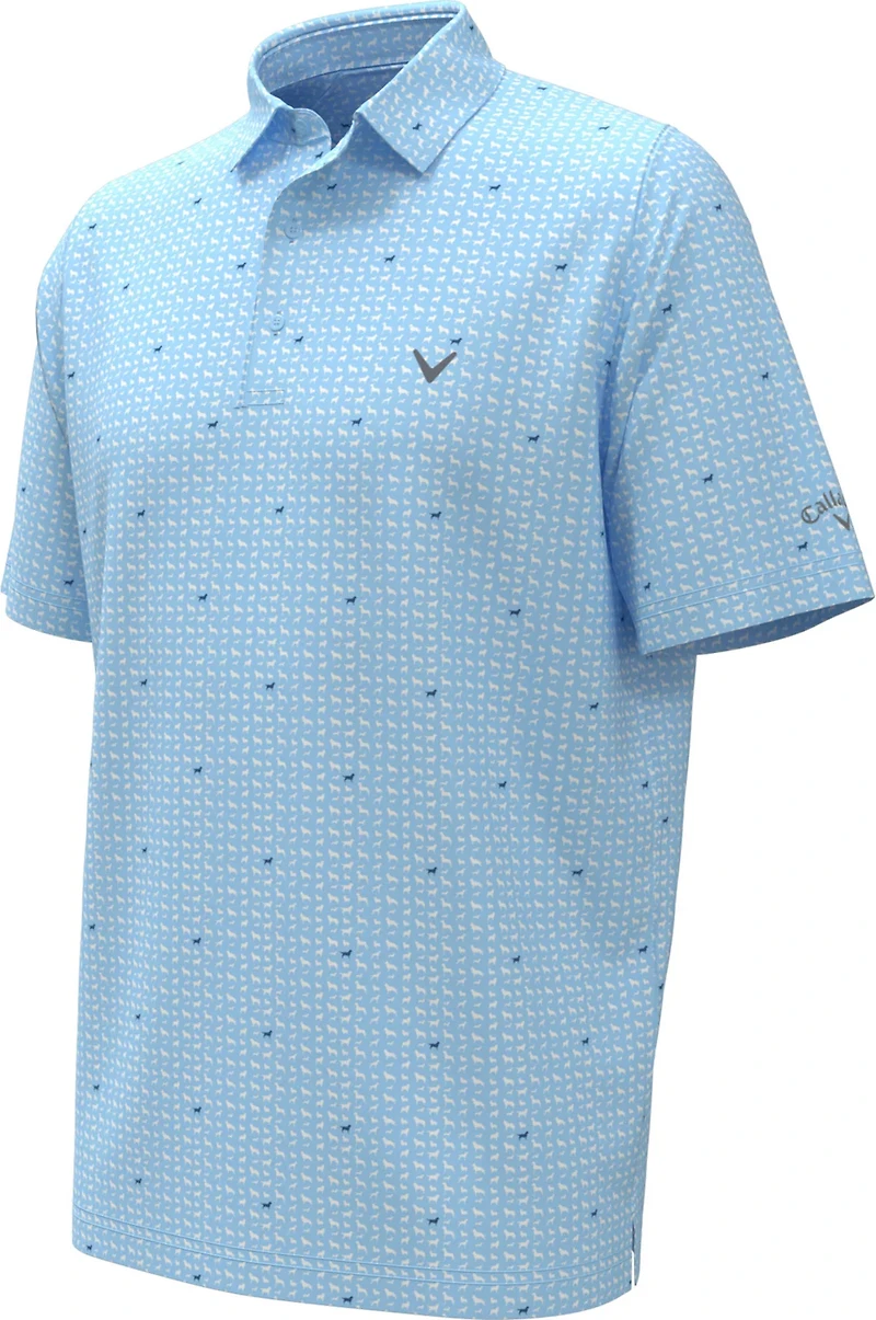 Callaway Boys' Doggy Printed Polo Shirt
