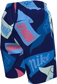 Nike Boys' Ocean Merge Volley Swim Shorts 7