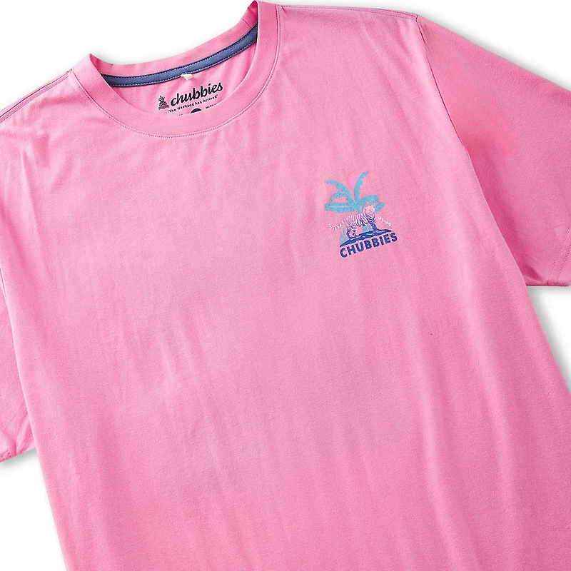 Chubbies Men's The Hydrofoil Tiger Graphic T-shirt