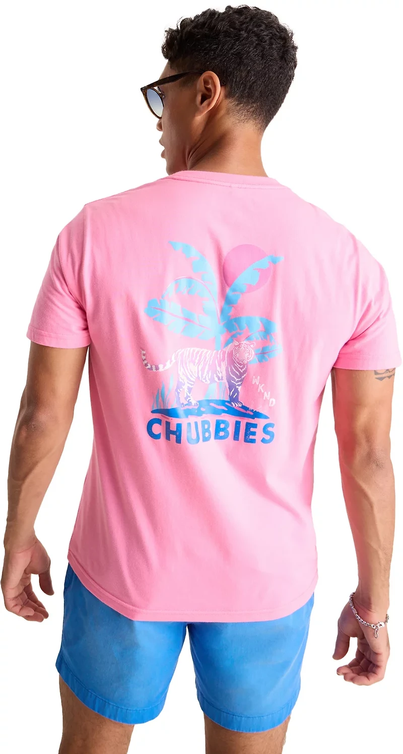 Chubbies Men's The Hydrofoil Tiger Graphic T-shirt