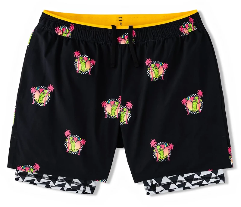 Chubbies Men's The Neon Racers Ultimate Training Shorts 5.5