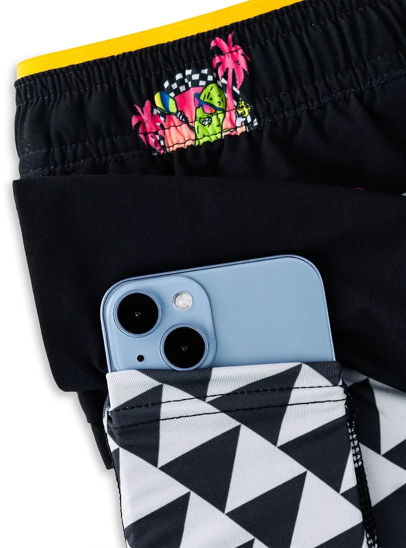 Chubbies Men's The Neon Racers Ultimate Training Shorts 5.5