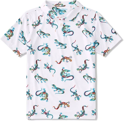 Chubbies Boys' Printed Performance Polo Shirt