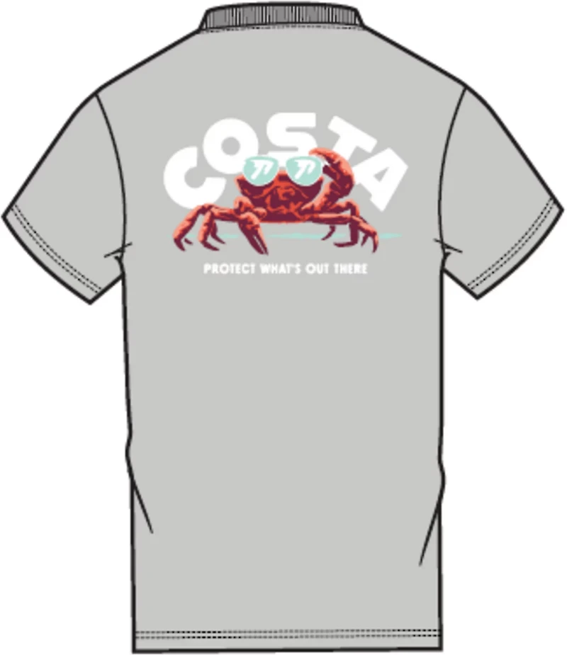 Costa Del Mar Men's Crabbing Shades Short Sleeve T-shirt