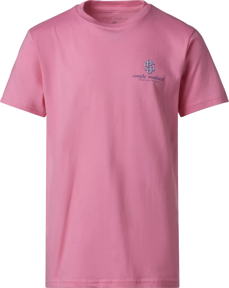 Simply Southern Girls' Berry FncyCndy Tee
