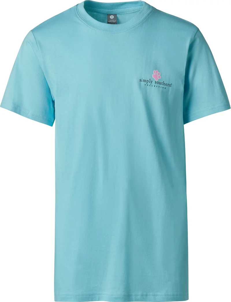 Simply Southern Girls' Love Dogs Graphic T-shirt