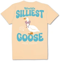 Simply Southern Girls' Silly Goose Graphic T-shirt