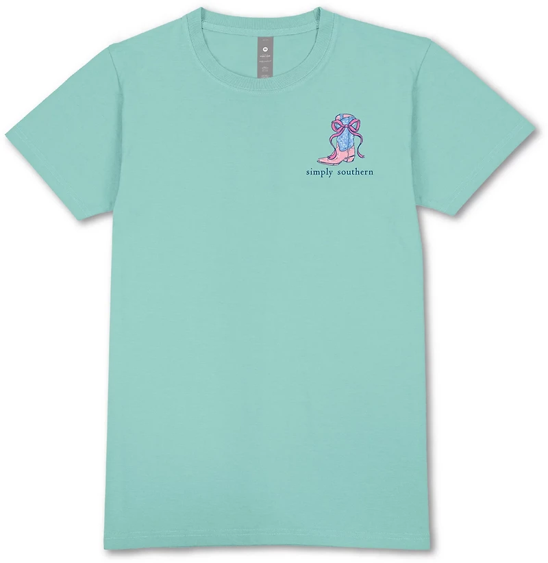 Simply Southern Girls' Small Town Graphic T-shirt