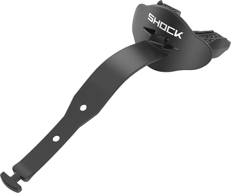 Shock Doctor Adults' Bolt Black/White Lux Lip Guard