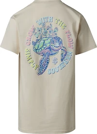 Simply Southern Girls' Turtle Track Flow Short Sleeve T-shirt