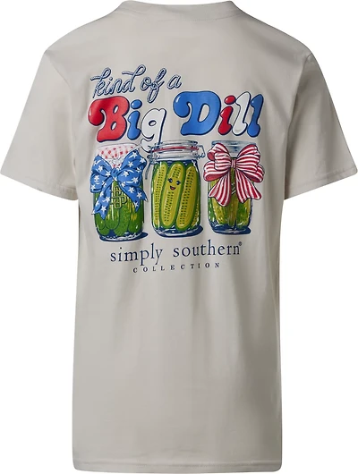 Simply Southern Girls' USADill Star Tee