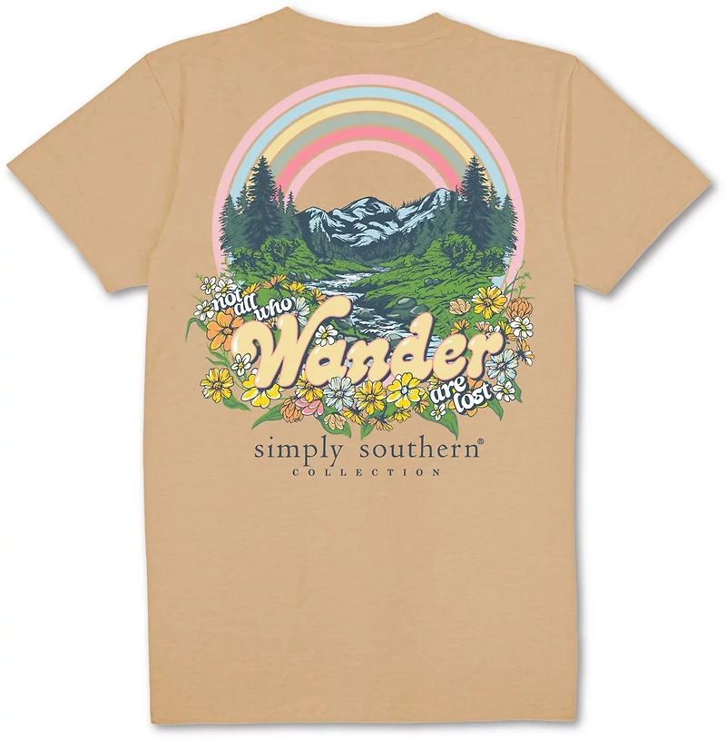 Simply Southern Girls' Wander Graphic T-shirt