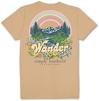 Simply Southern Girls' Wander Graphic T-shirt