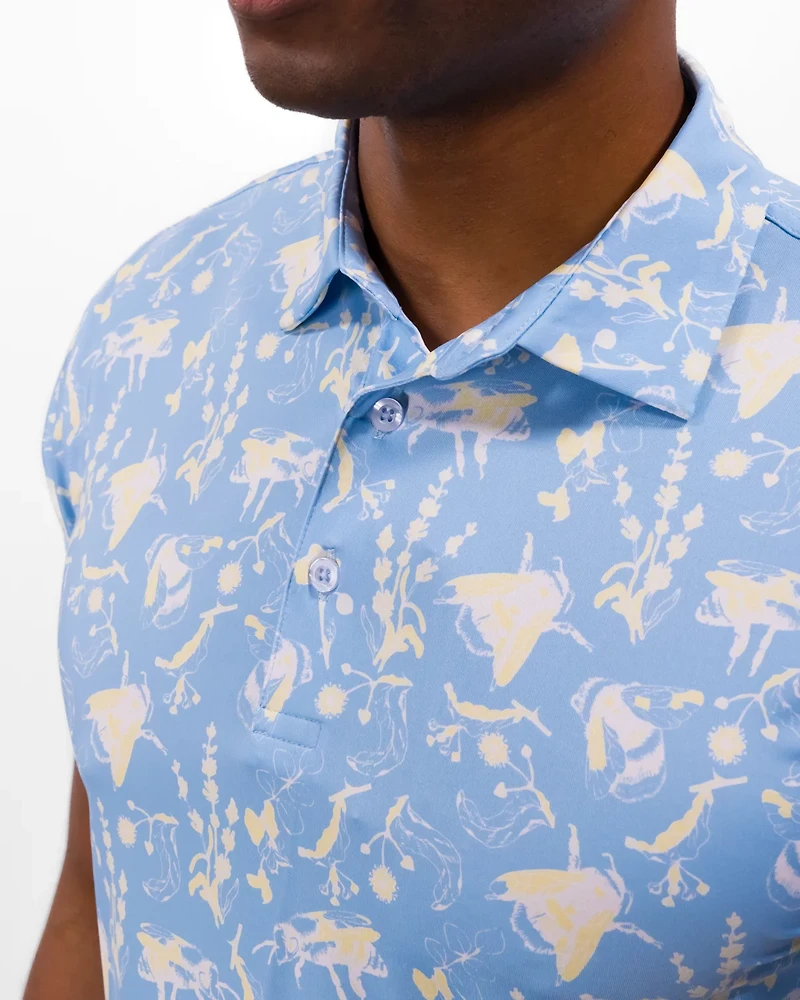 Waggle Men's Buzzin Polo Shirt