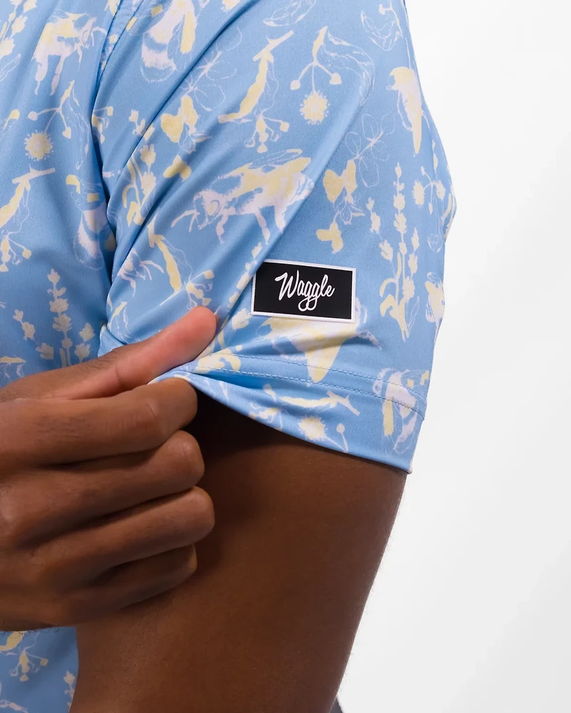 Waggle Men's Buzzin Polo Shirt
