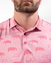 Waggle Men's Hog Heaven Polo Shirt