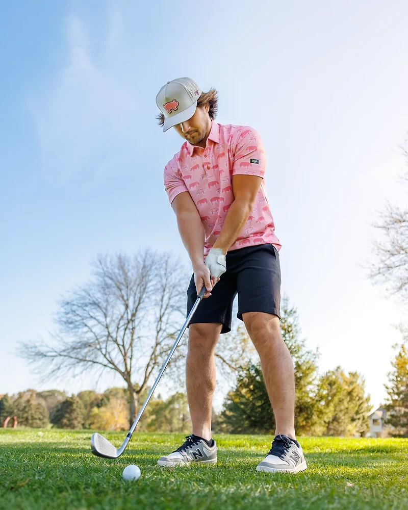 Waggle Men's Hog Heaven Polo Shirt