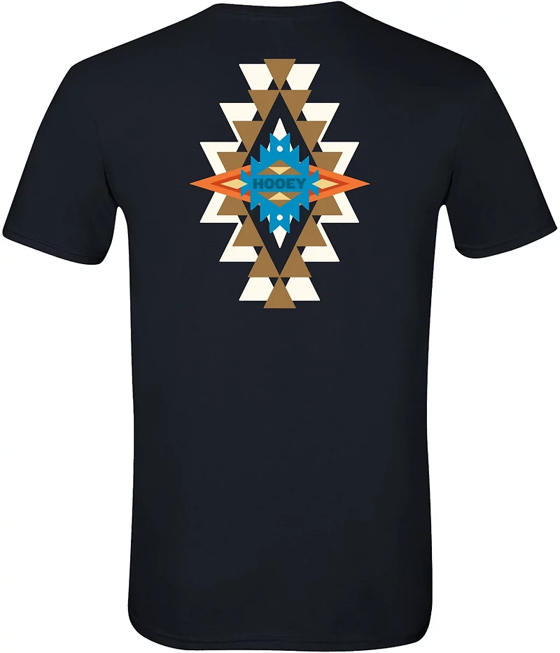 Hooey Men's Aztec Logo Short Sleeve T-shirt