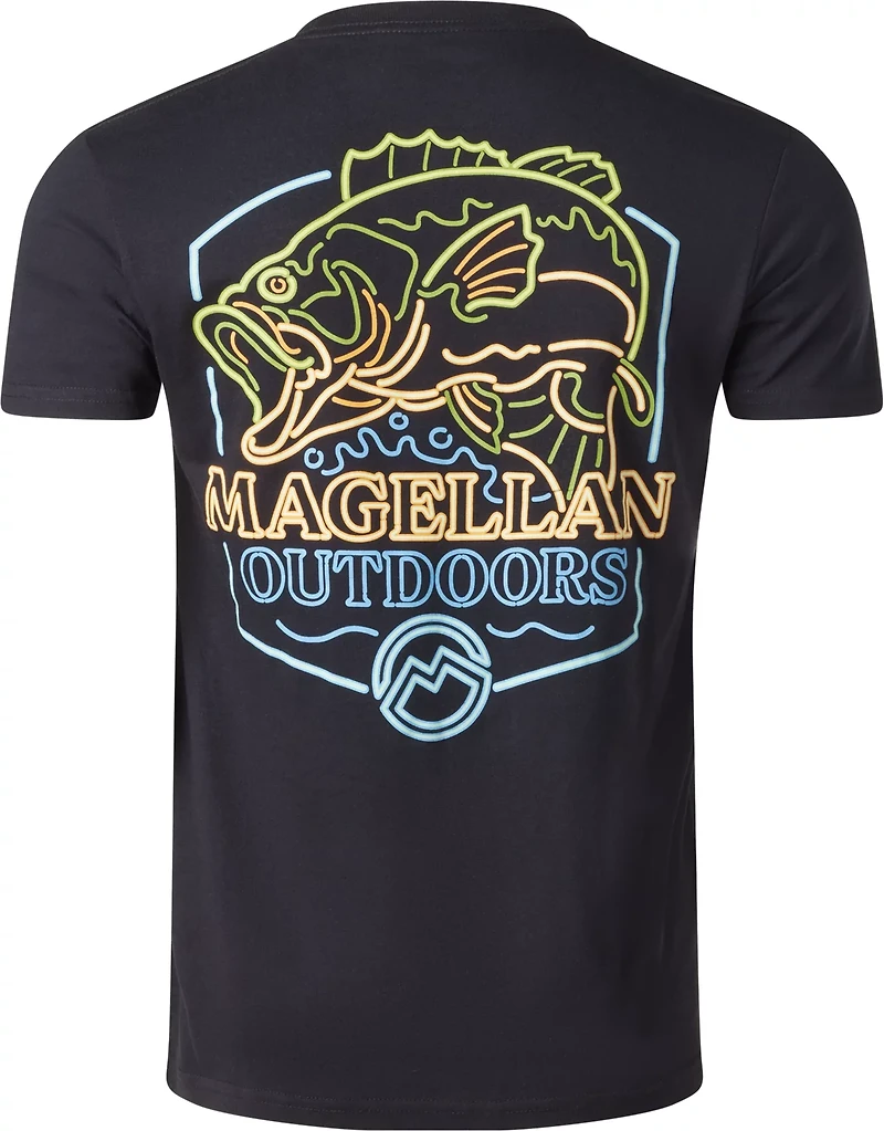 Magellan Outdoors Men's Neon Sign Bass T-shirt