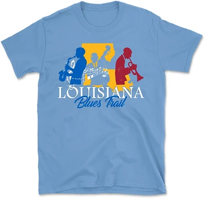 State Life Men's Louisiana The Trail Short Sleeve Graphic T-shirt