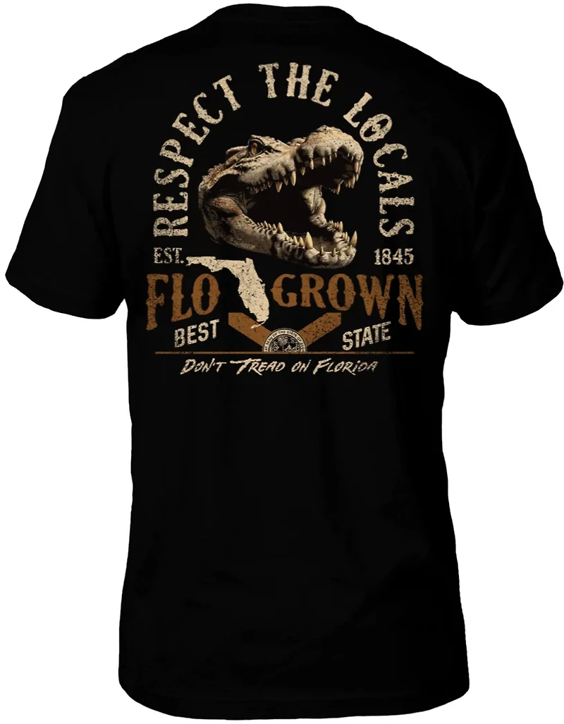 FLOGROWN Men's Respect the Locals T-shirt