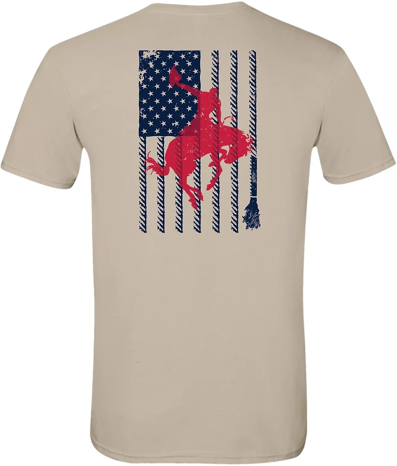 Hooey Men's Bronc Flag Short Sleeve T-shirt