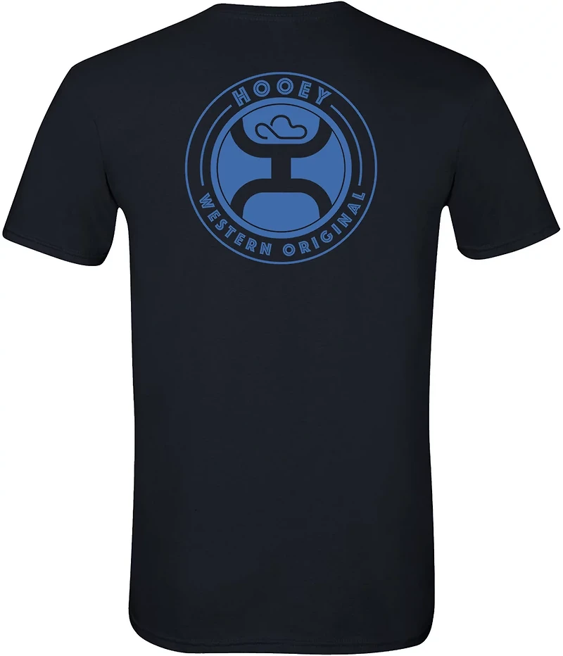 Hooey Men's Outline Circle Short Sleeve T-shirt