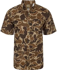 Drake Men's Dove Load Camo Short Sleeve Shirt