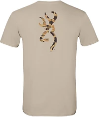 Browning Men's Duck Camo Buckmark Short Sleeve T-shirt