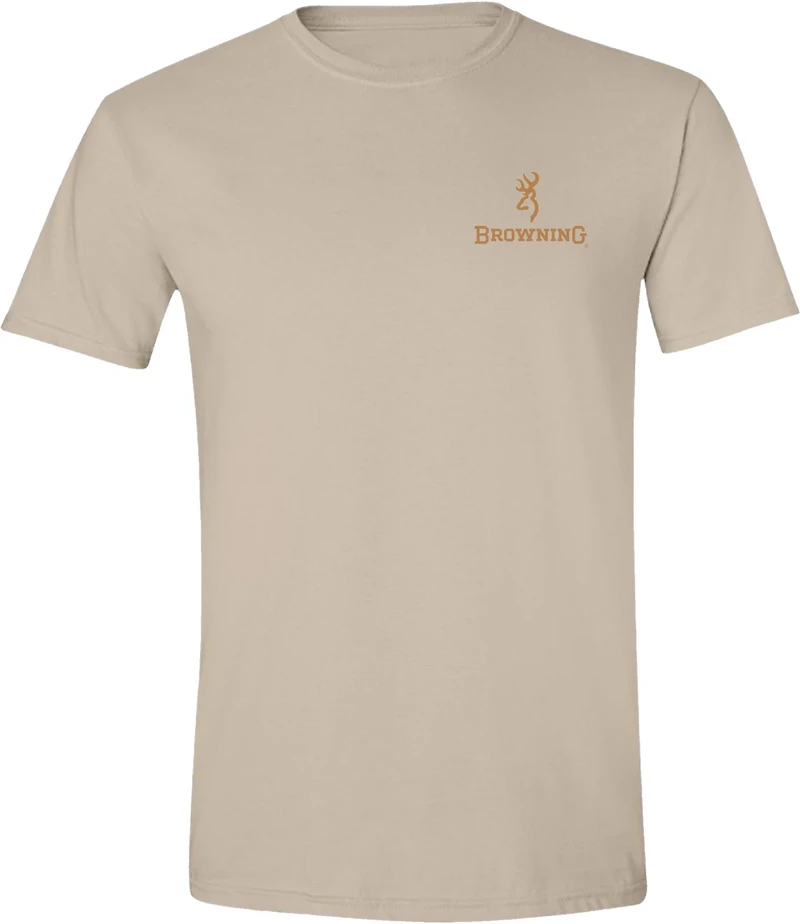 Browning Men's Duck Camo Buckmark Short Sleeve T-shirt