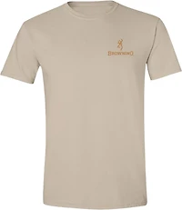 Browning Men's Duck Camo Buckmark Short Sleeve T-shirt